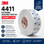 3M 4411Extreme Sealing Tape W+ 150MM X 33M