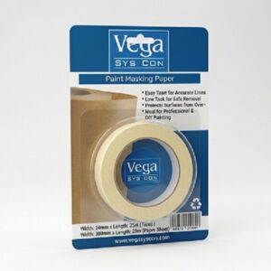 Vega Crepe Paper Masking Tape- 41837 24MM*20M
