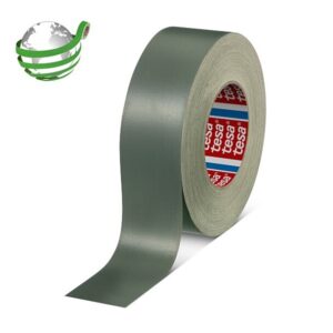 Tesa 4657 Temperature Resistant Acrylic Coated Cloth Tape - Grey 50mm*50m